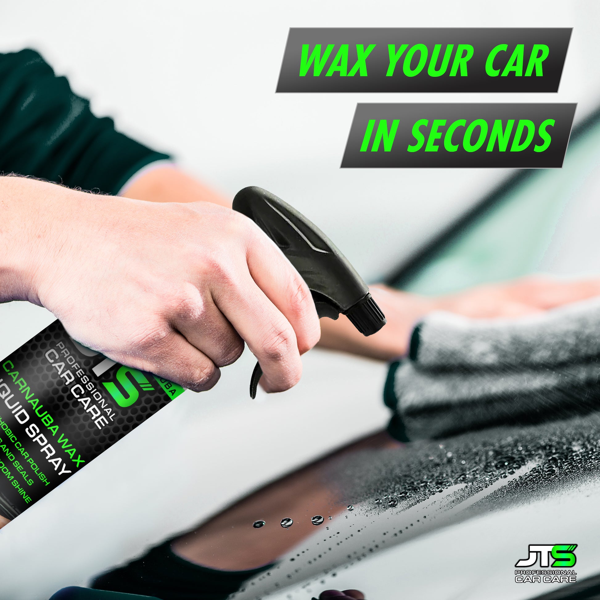Car Wax with Carnauba Wax Liquid Spray – JT's Professional Car Care