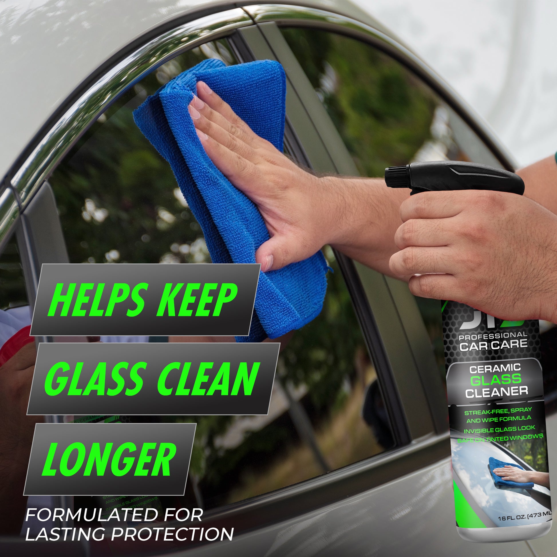 Can you use regular glass cleaner on car window?