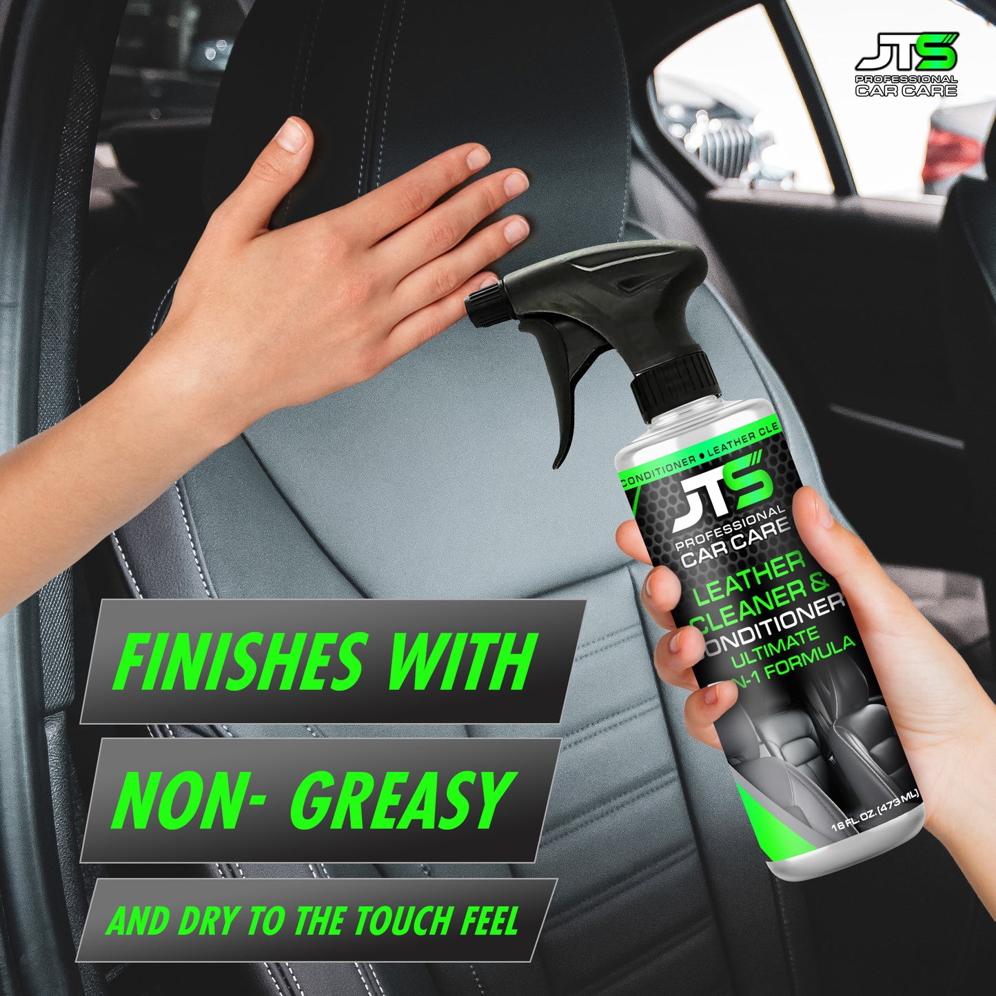 Sprayable Leather Cleaner & Conditioner, Protector for Car Interior Apparel Furniture Auto Interiors Car Seats Steering Wheel